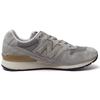 New Balance NB 996 Ретро Ткань Свиная Кожа Амортизация Нескользящая Износостойкая Низкий Верх Кроссовки для Марафона Унисекс Серый MRL996HA