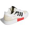 adidas Forum Exhibit Low White Ярко-красные кроссовки унисекс Cloud-White Core-Black GZ0937