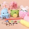 Set of 3 Crochet Kit for Beginners with Step-By-Step Video Tutorials Crochet Animal Kit for Kid and Adults
