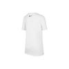 Nike Футболка Dri-Fit Cartoon Logo Print Training с круглым вырезом и коротким рукавом, детские топы белого цвета DV3190-100