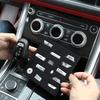 Наклейки на кнопку кондиционера, автомобильные аксессуары для Land Rover Range Rover Vogue 2013-17 для Range Rover Sport 14-17