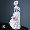 Керамические фигурки богини для девочек и леди, свадебное украшение для стола, фарфоровая статуя богини