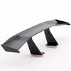 New Carbon Fiber Black Car 17cm Twill Look GT Tiny Mini Rear Wing Spoiler Decoration