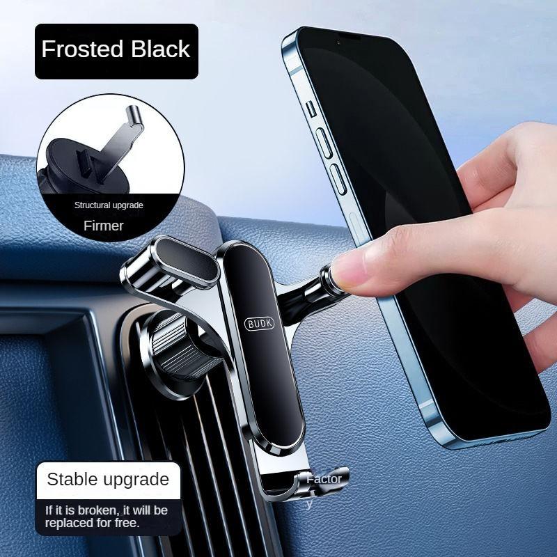 Автомобильный держатель для телефона, салонный воздухозаборник, навигационный кронштейн, автомобильный держатель для телефона, треугольный датчик силы тяжести, подставка для мобильного телефона (Тип крючка/Тип пасты)