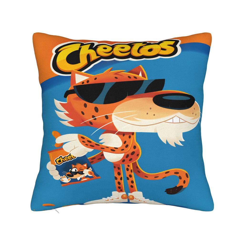Cheetos Хрустящая закуска Мультяшный Честер Наволочка Забавная Наволочка Мягкие Наволочки Для Дивана Автомобиля Домашний Декор