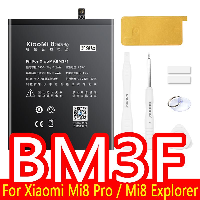 Сменный аккумулятор NOHON для Xiaomi Mi 8 Pro 9SE Redmi 3 3S 3X 4 XA 5 Plus K20 Pro 7 8 T Note 2 3 4 X