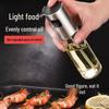 Glass & Stainless Steel Oil Sprayer for Kitchen: Food-Grade, Press-Type Mist Bottle Perfect for Air Fryers