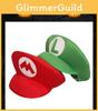 Mario Bros Super New Animation Cosplay Prop Hat Luigi Bros Dome Hat Cap Baseball