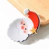 Christmas Snowman Santa Claus Christmas Tree Grab Clip Hair Claw Colourful Hat Small Shark Clip Hair Clip Gift Hair Accessories