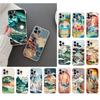 Landscape Art Phone Case For Iphone 15 14 Pro Max 13 12 11 Pro Max XSMax XR 12 13 Mini 14 Plus