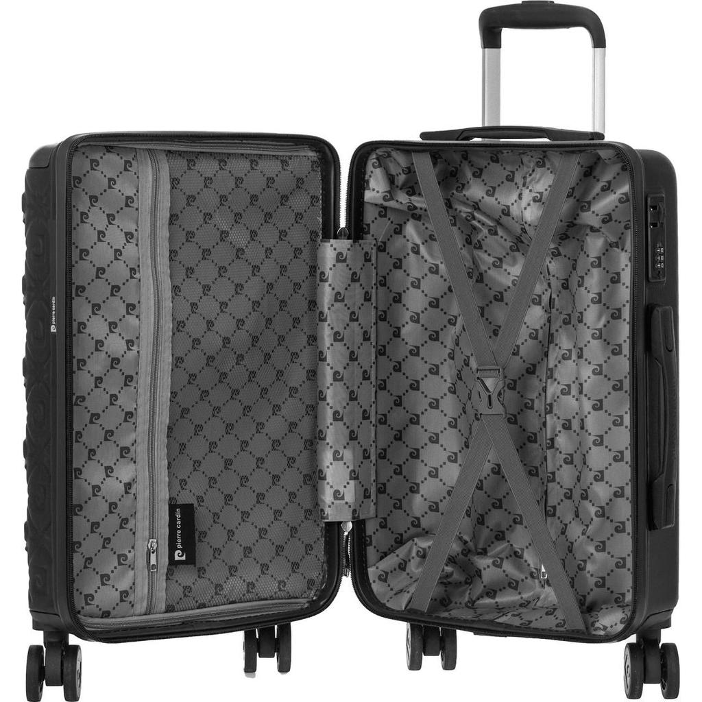 CABIN SUITCASE 50 CM BLACK TAURI