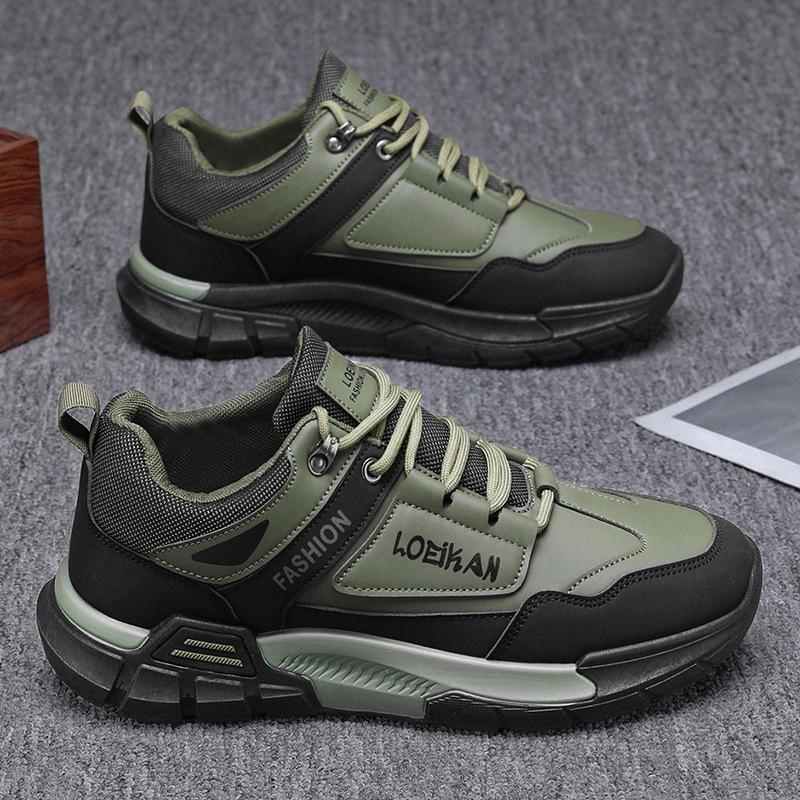 Мужская обувь для активного отдыха, обувь для пешего туризма и альпинизма, с мягкой подошвой, нескользящая, износостойкая, модная, в стиле милитари, мужские кроссовки