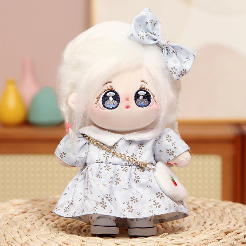 Кукла Подарочная Плюшевая Будуарная Одежда Для Девочек Хлопковая Кукла Кукла 20 см Игрушка-Одежда