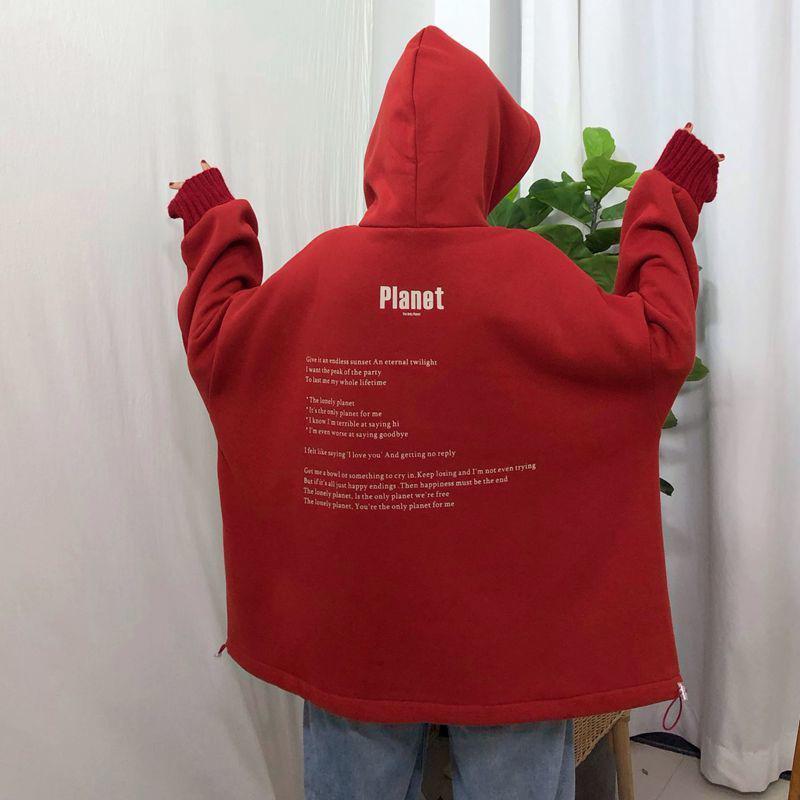 Свитер больших размеров, женский осенне-зимний свободный ложный двухсекционный утолщенный свитшот с капюшоном и высоким воротником, удобный пуловер с баской, топы