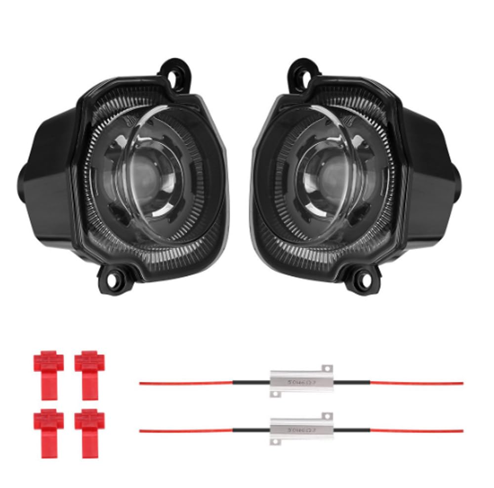 hotimp Compatible Suzuki Jimny Sierra JB74 LED Front Turn Signals with Smoked Daytime Running Light Hyper Flash Prevention and Color Installation