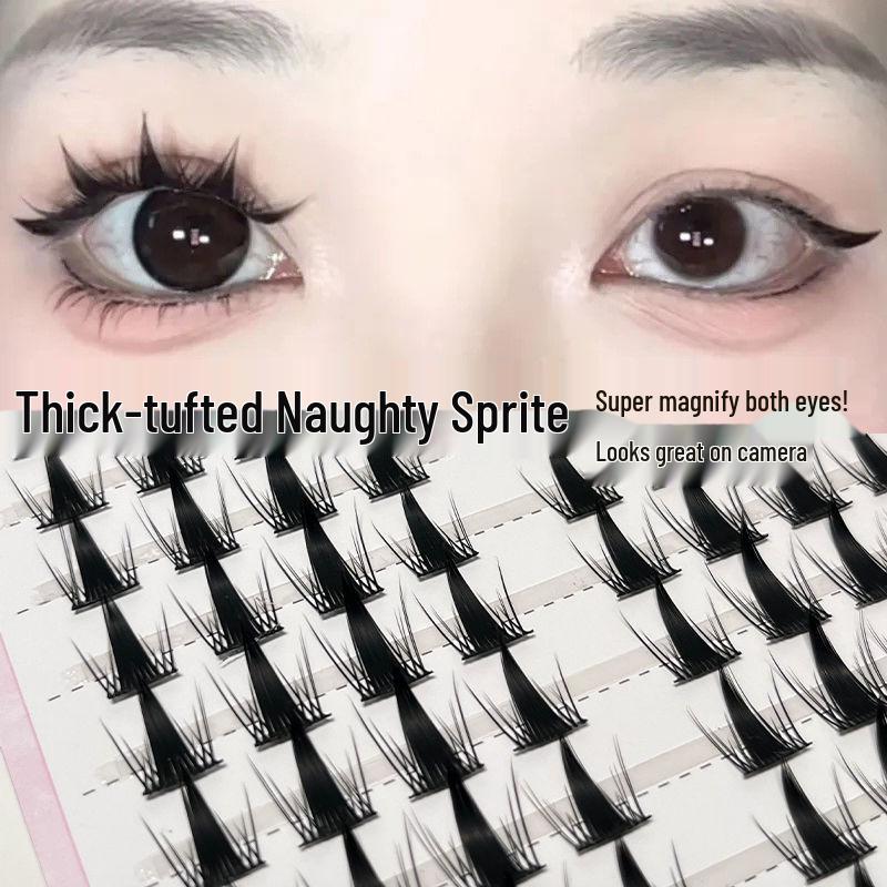 Книга с накладными ресницами «Шаловливая фея»: Плотный, готовый для фотосессий стиль для визажистов, поклонников Барби и студентов