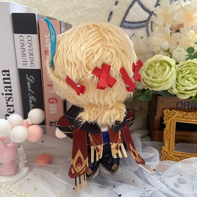 Оригинальные куклы из хлопка Genshin Impact Кавех 20 см, Красивый Аль-Хайтам, Плюшевые куклы-марионетки для переодевания 15 см, Брелок, Подарок для детей и взрослых
