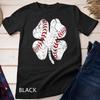 Baseball St Patricks Day T Shirt Boys Men Catcher Shamrock Unisex T-shirt