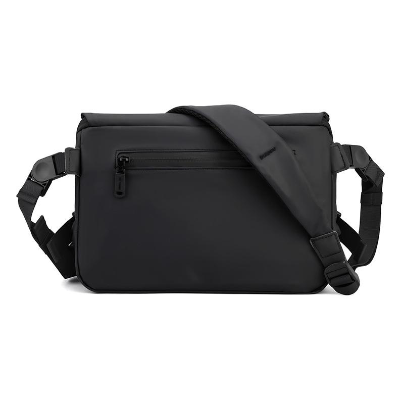 New Men's Simple Crossbody Bag Fashion Shoulder Bag Large Capacity Waterproof Courier Bag Business Briefcase