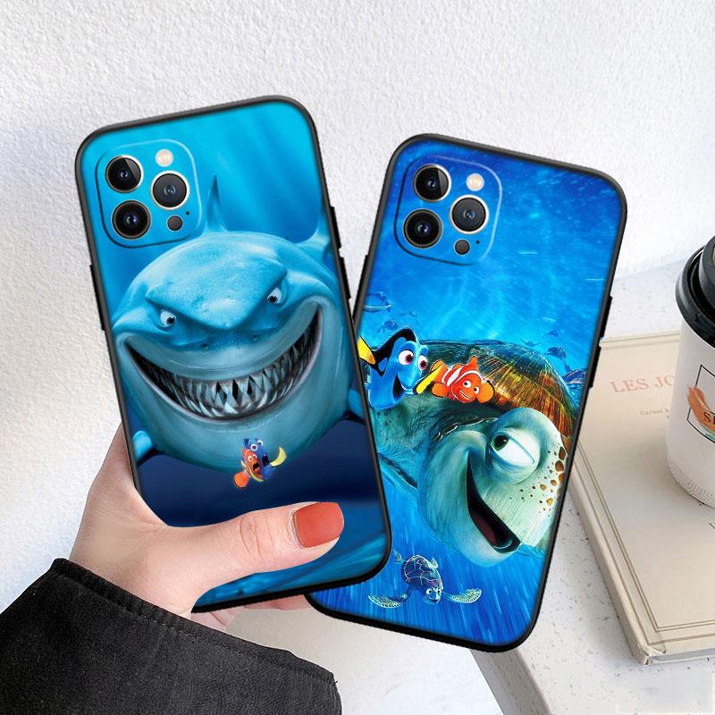 CJ52 Finding Nemo Soft Shell Phone Case for iPhone SE X XS XR 11 16E 17 Pro Max Air 8 7 6 6s Plus