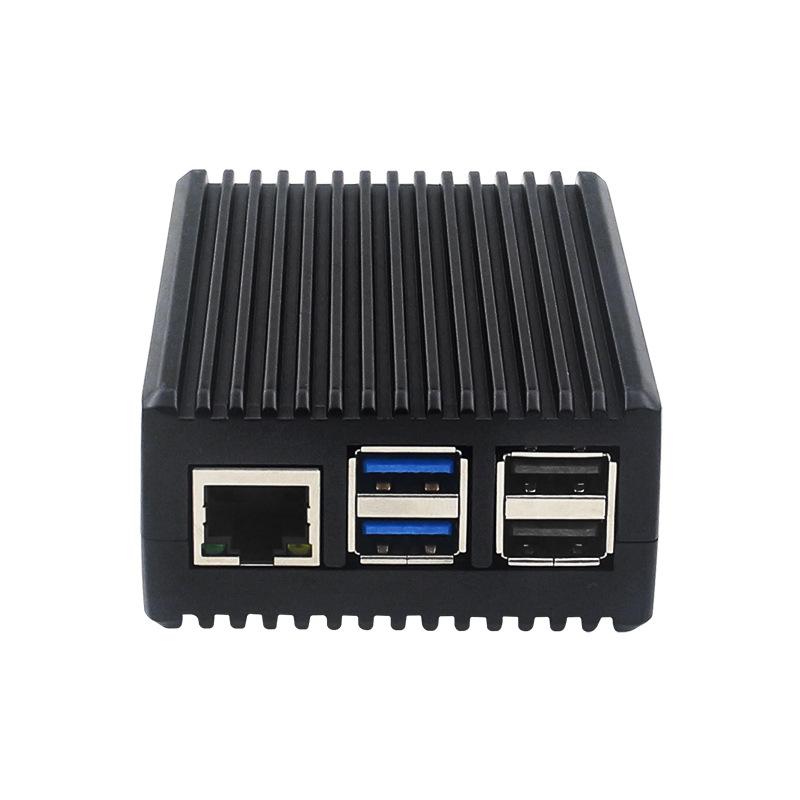 1 Комплект Простой в Установке Алюминиевый Корпус-Радиатор Для Raspberry Pi 5 Корпус из Алюминиевого Сплава Коробка DIY Аксессуары
