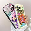 Милый мультяшный узор, кремовая текстура, мягкий силиконовый чехол с волнистыми краями, чехол для телефона для Huawei Honor Infinix Tecno iPhone