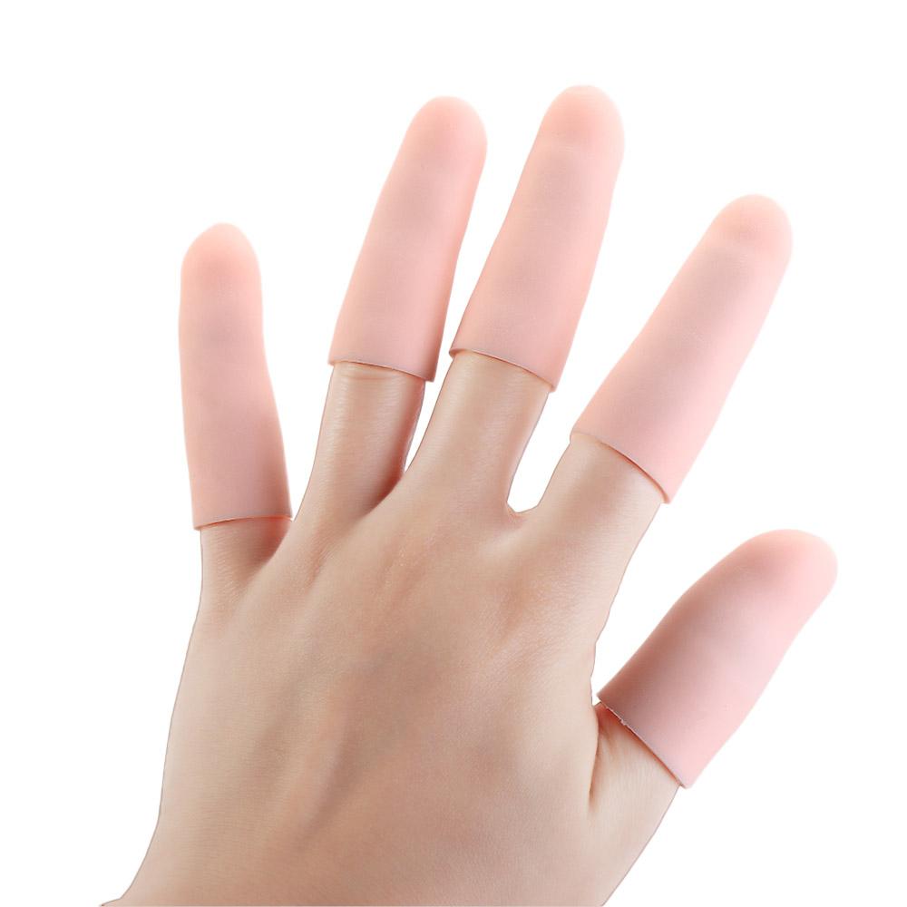 For Protect Cracked Skin Finger Separator Bunion Corrector Silicone Toe Separator Finger Protector