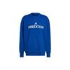 Толстовка с длинными рукавами и круглым вырезом Аргентины, мужская толстовка с монохромным буквенным принтом, синяя, HD6354