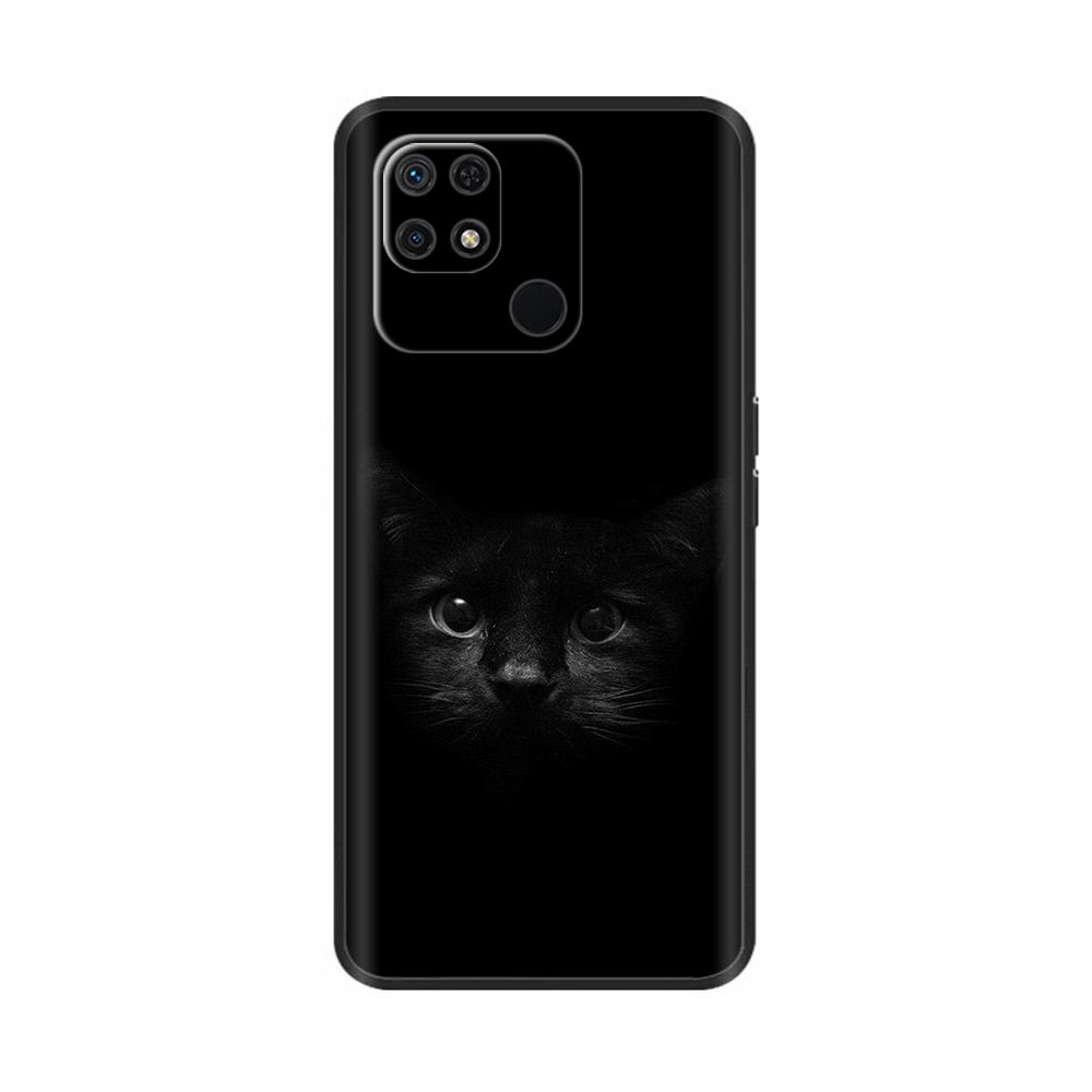 Чехол для Redmi 10C Милый мультяшный Мягкий Жидкий Силиконовый Корпус Телефона Для Xiaomi Redmi 10C Задняя Крышка redmi10C 10 C Чехлы Fundas