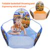 Children'S Ocean Ball Pit Indoor Home Use Barrier Ball Pit Babies Can Chew On Engineering Ball Pit Toys for Boys and Girls