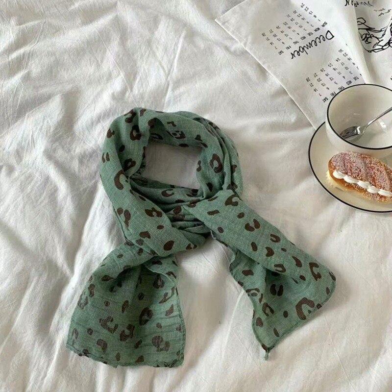 Детский шарф с принтом, шарф для маленьких мальчиков и девочек, зимние аксессуары, шаль, теплые детские хлопковые льняные шарфы для малышей