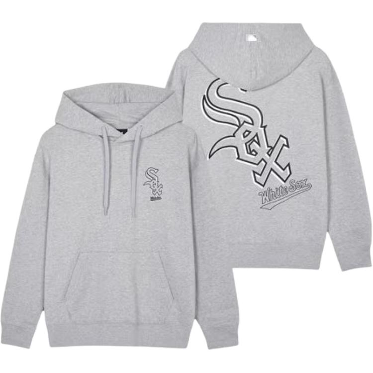 MLB Sweatshirts Men's Gray Hooded Moderate Other 3AHDB0241-44MGS