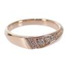 2PR0727 Ring K18 Pink Gold Women