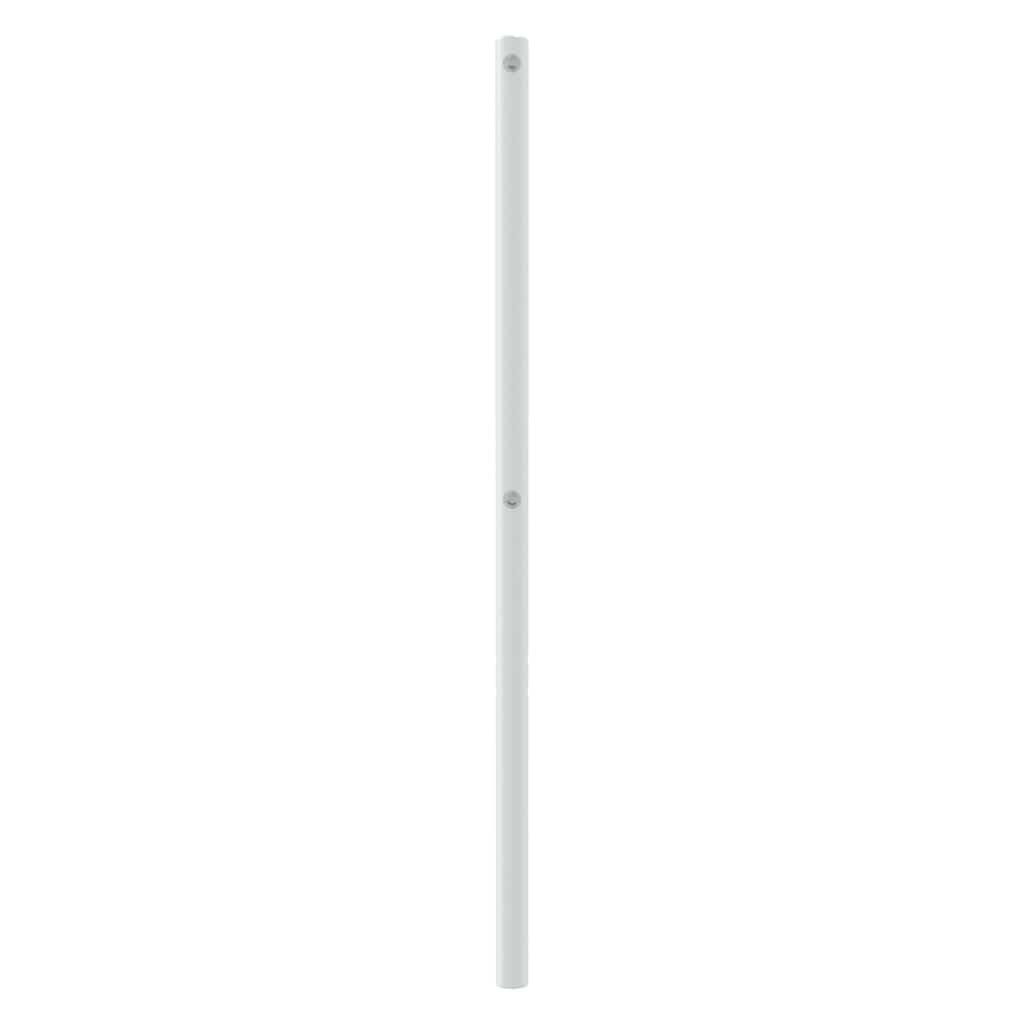 Vidaxl Metalowe Wezgłowie, Białe, 200 Cm