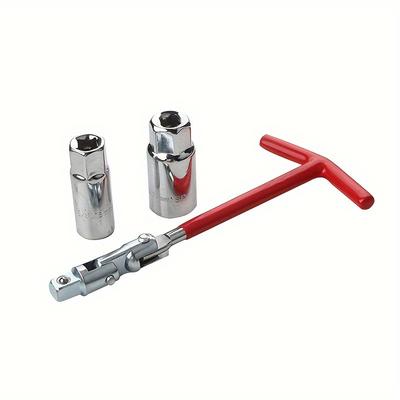 Свечная гильза Т-образная 16 21 Инструменты для снятия свечей зажигания автомобиля и мотоцикла 3 шт. Набор инструментов для ремонта автомобиля