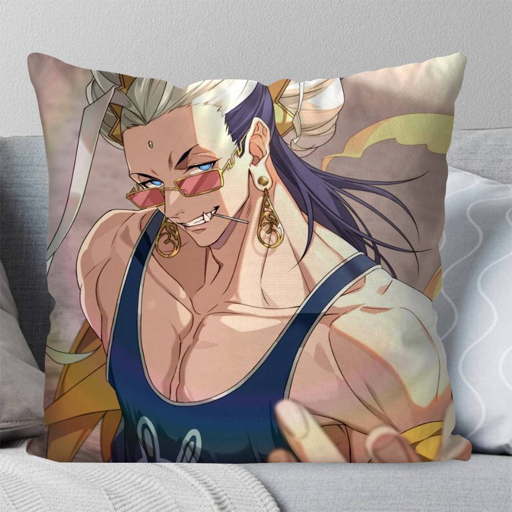 Buddha Anime RRecord Of Ragnarok Pillow Case Fashion Square Pillowcase Bedroom Sofa Room Ins Decoration Leisure