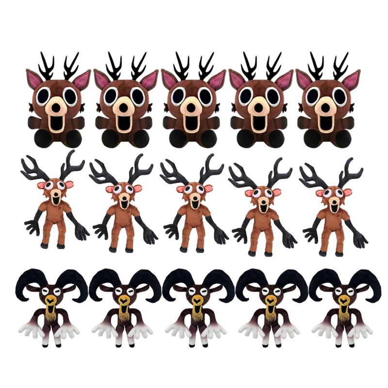 99 Nights In The Forest Soft Doll-Cute Deer Plush toy Stuffed Animal Christmas Gift Anime Game Peripherals Funny Gift for Kids