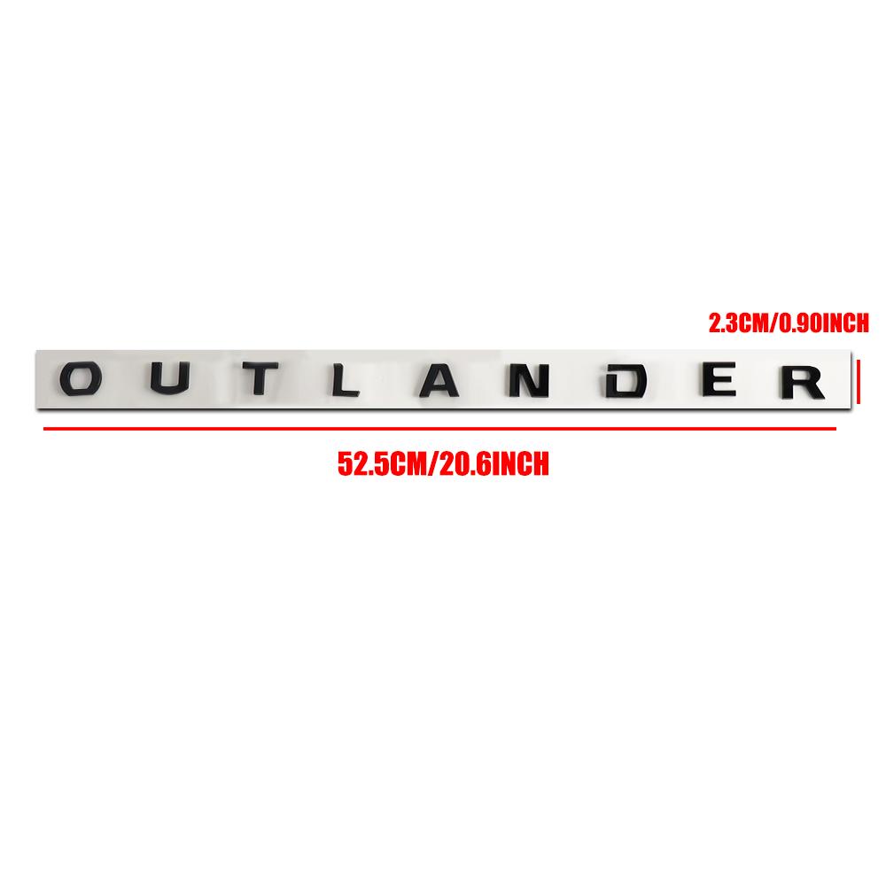 Декоративная наклейка-шильдик на передний капот автомобиля для Mitsubishi Outlander Ralliart Lancer Evolution Grandis Pajero ASX