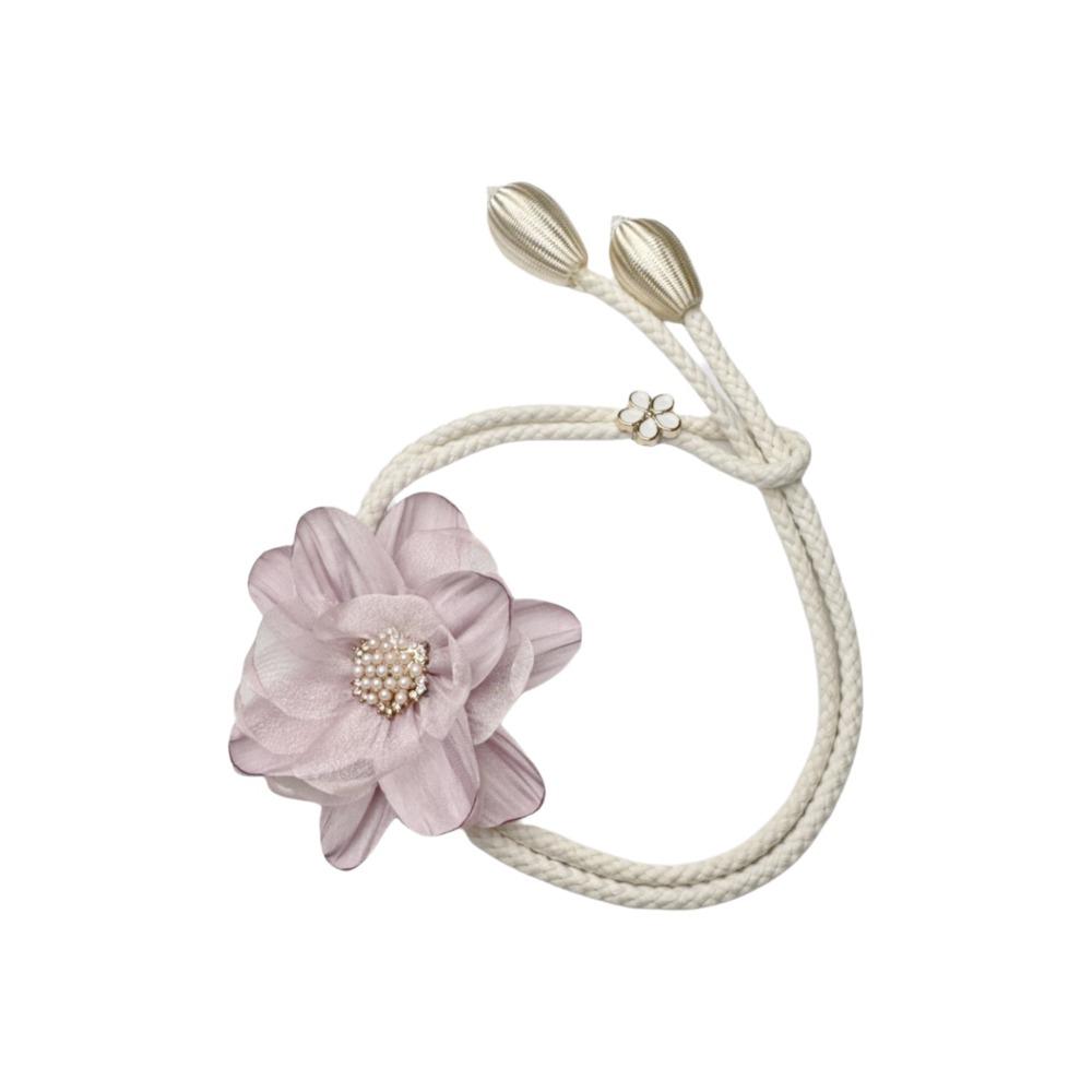 Romantic Flower Window Tiebacks Exquisite Curtain Straps Clips Curtain Tape Wedding