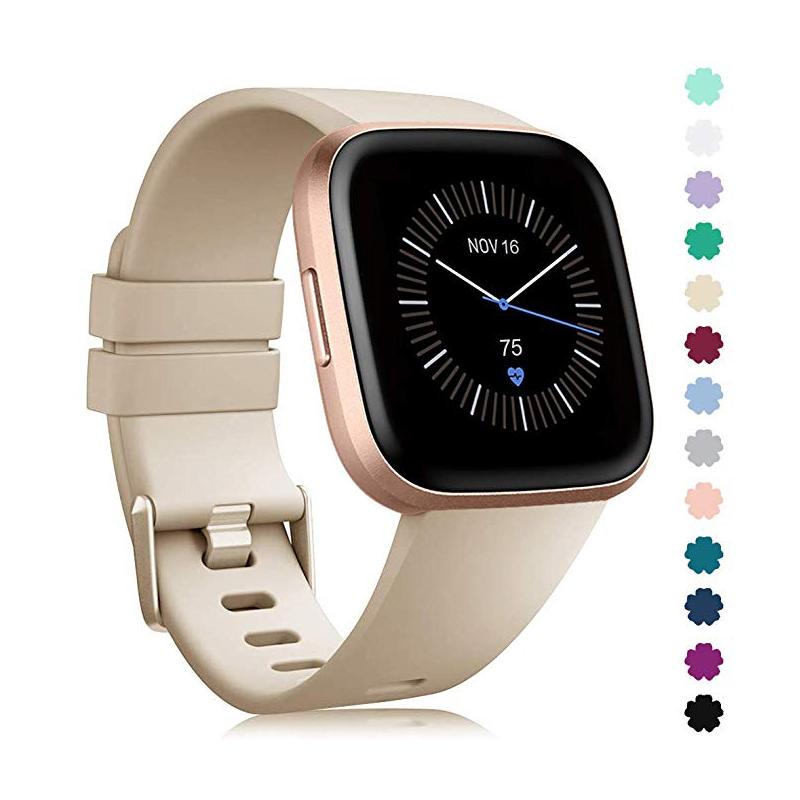 Ремешок для смарт-часов Fitbit Versa/Versa2/Lite, сменный спортивный силиконовый ремешок для браслета Fitbit Versa 2, ремень
