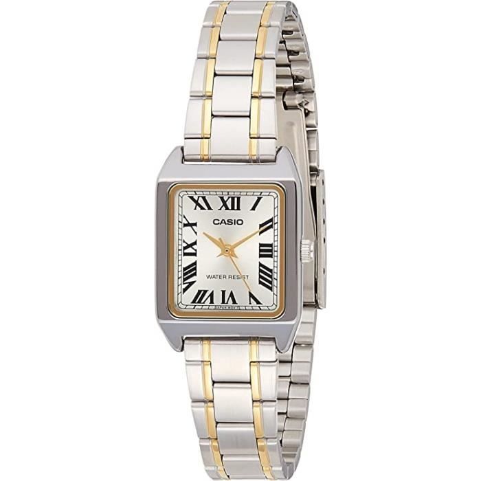 Montre - Casio - LTP-V007SG-9B - Acier inoxydable - Verre minéral - Analogique