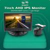 GreenYi Качество HD 7-дюймовый IPS экран AHD Автомобильный парковочный монитор с AHD 1920*1080P Fisheye объективом заднего вида камера заднего вида