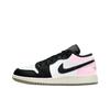 Air Jordan 1 Вишневый Цвет Розовый Кожа Устойчивая к истиранию Низкие Баскетбольные Кроссовки Унисекс Розовый 553558-092(Команда1119-)