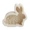 Easter Bunny Molds Silicone Resin Casting Rabbit Mold For Candle Making Flexible Crafts Resin Molds Desk Decor Candle Making