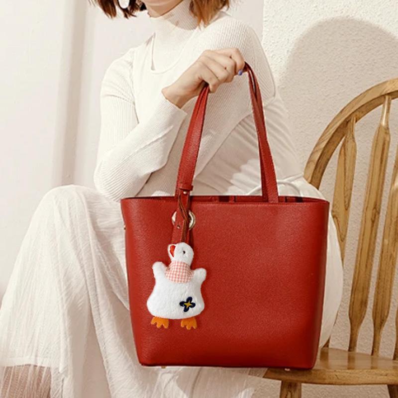 1 шт. брелок для ключей с изображением мультфильма, подвесной декор, милая сумка, брелок, креативная кукла-животное, плюшевая бирка против потери