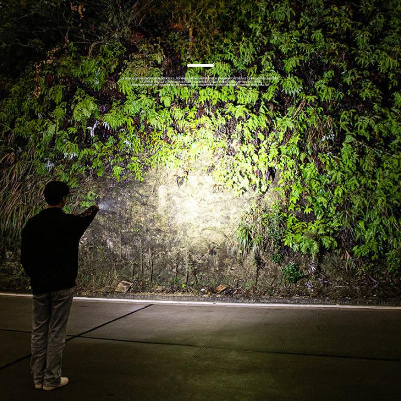 Трехглазый фонарик-монстр, мощный 3LED18650, фонарик из алюминиевого сплава, USB перезаряжаемый, уличный, водонепроницаемый, с магнитным всасыванием, рабочий фонарь