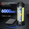 Кемпинговый фонарь COB LED с высокой яркостью: Выдвижная удочкодержатель и кронштейн для уличной рыбалки, многофункциональное использование
