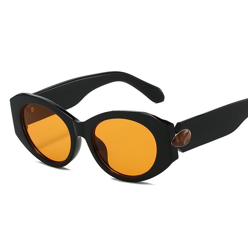 Винтажные круглые солнцезащитные очки для женщин и мужчин, круглые солнцезащитные очки, женские овальные очки для мужчин и женщин