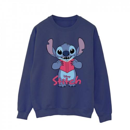 Lilo & Stitch Mens Reading Standing Sweatshirt