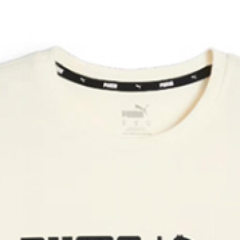 Puma Galleria Puma Daily Handball Футболка с круглым вырезом и короткими рукавами бежевого цвета